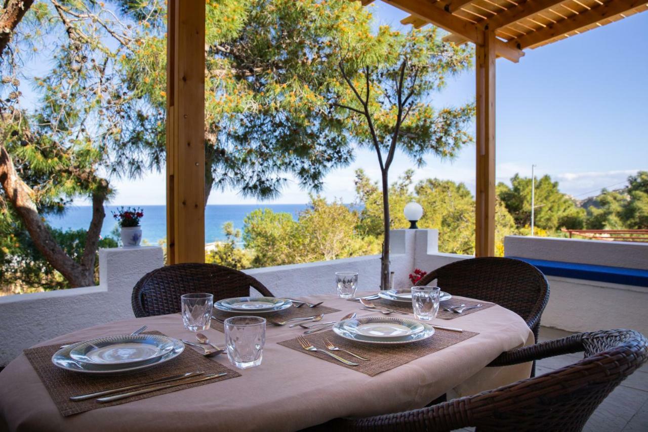 Villa Vista Mare Archangelos  Exterior foto